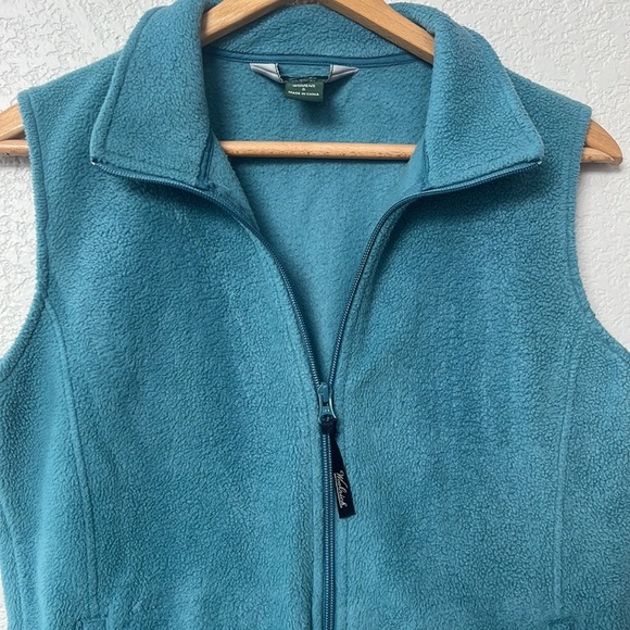 Woolrich Fleece Vest Blue size Small - Picture 4 of 7